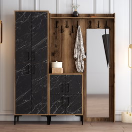 Hanah Home Berlin ABC - Nogal, Negro